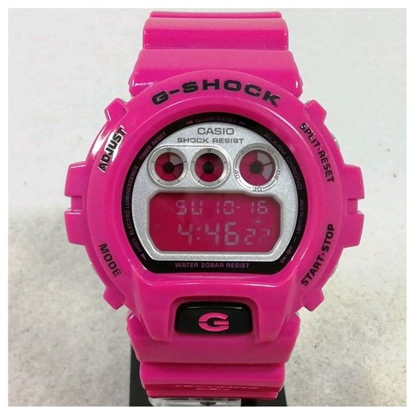 [Used] CASIO watch G-Shock DW-6900CS pink digital quartz | WatchCharts