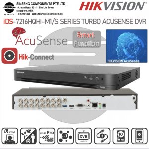 Hikvision 16ch Dvr Acusense Series Support 5mp 4mp 3mp 2mp 1mp 960h Cctv Camera Ip Camera 1 Or 2 Sata Hdd Slot Pc Mobile App Hik Connect Ivms 4500 Order Model Ids 7216hqhi M1 S Ids 7216hqhi M2 S Watchcharts