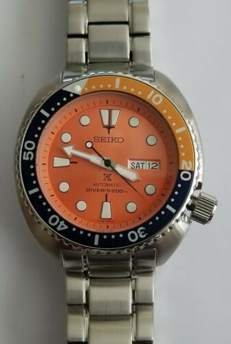 seiko prospex orange turtle