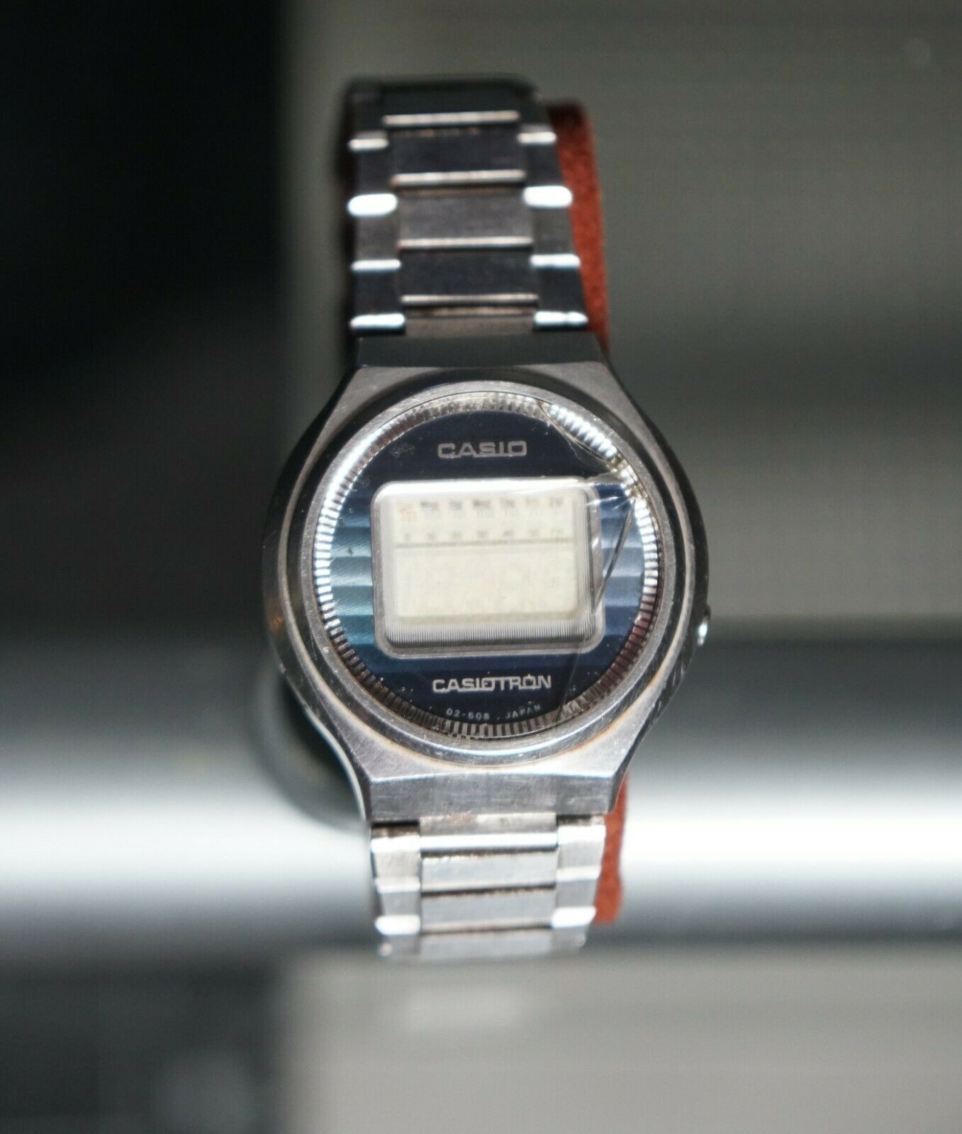 1975 Casio Casiotron 02-506 02-501 QW02 Vintage LCD Wrist
