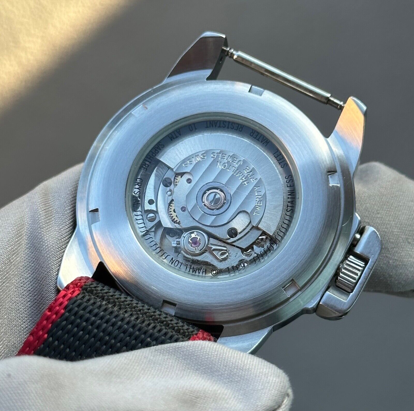Montre Hamilton Khaki Field Automatique - Réf. 6311 - Boîtier 40mm - Vintage (années 2000)