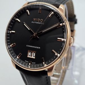 Rare Vintage Mido Commander Day Date Mido 8439 swiss made circa