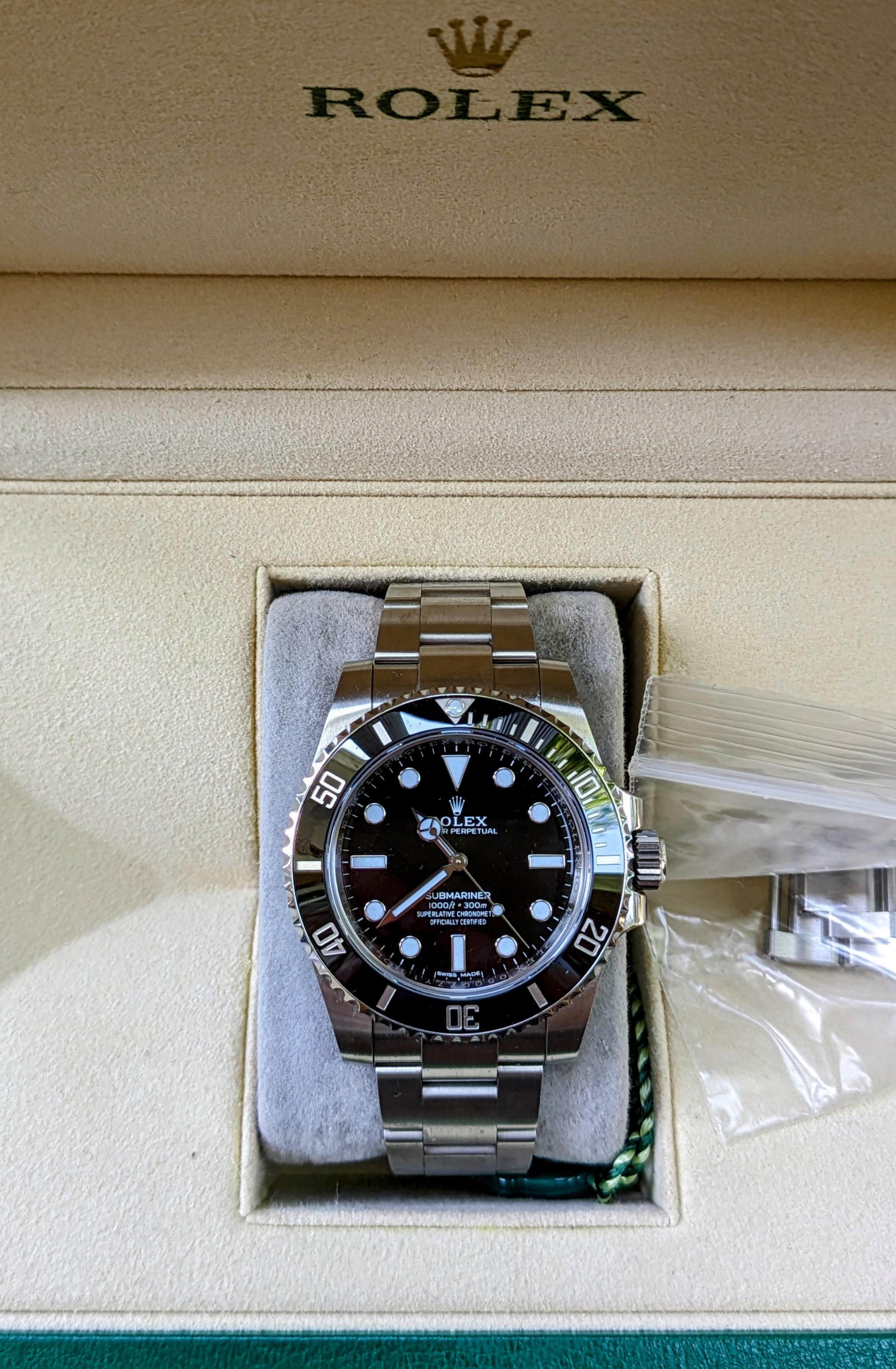 WTS 2020 Rolex Submariner No Date Ref. 114060 Excellent