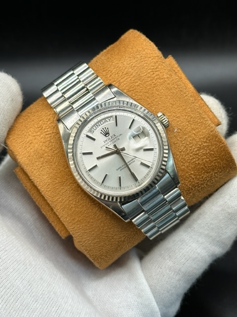 Rolex day date on sale 1803 white gold