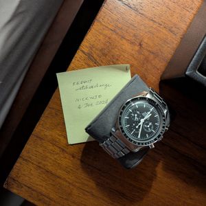 OMEGA Omega Speedmaster Professional SS Breath Watch Genuine 1502/825 |  WatchCharts Marketplace