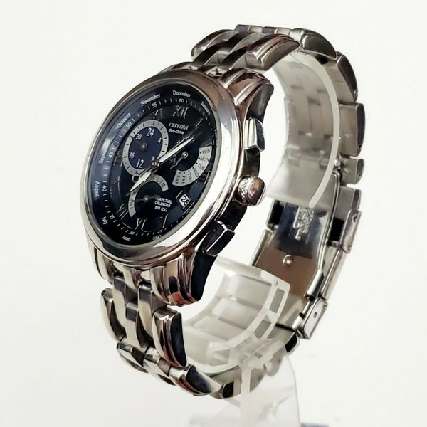 Men SOLAR Watch CITIZEN EcoDrive Calibre 8700 E870S015278. Perpetual