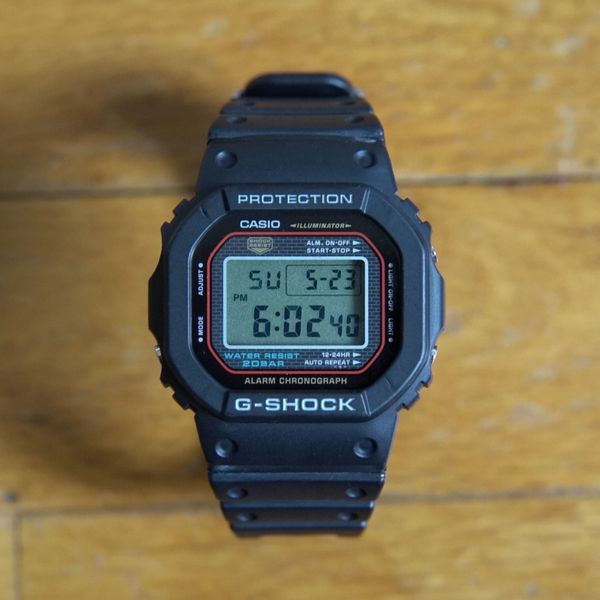 DW-5000-1JF G-Shock from 2001, tribute to original gshock JDM | WatchCharts