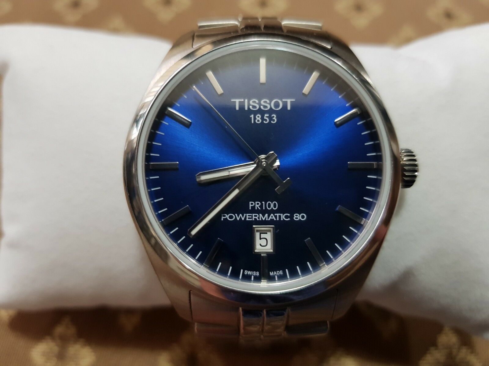 tissot powermatic 80 blue dial