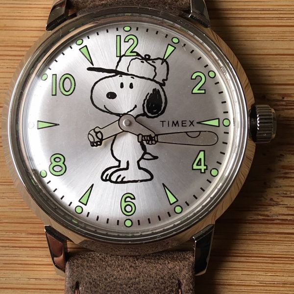 timex welton snoopy