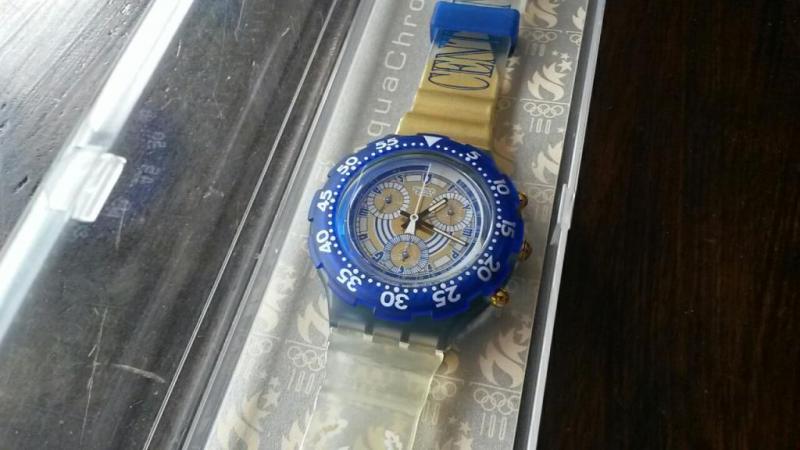 FS NOS Swatch Scuba-chrono Atlanta 1996 | WatchCharts