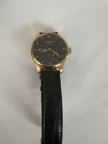 Tissot T006428a Le Locle Black And Gold Watch WatchCharts