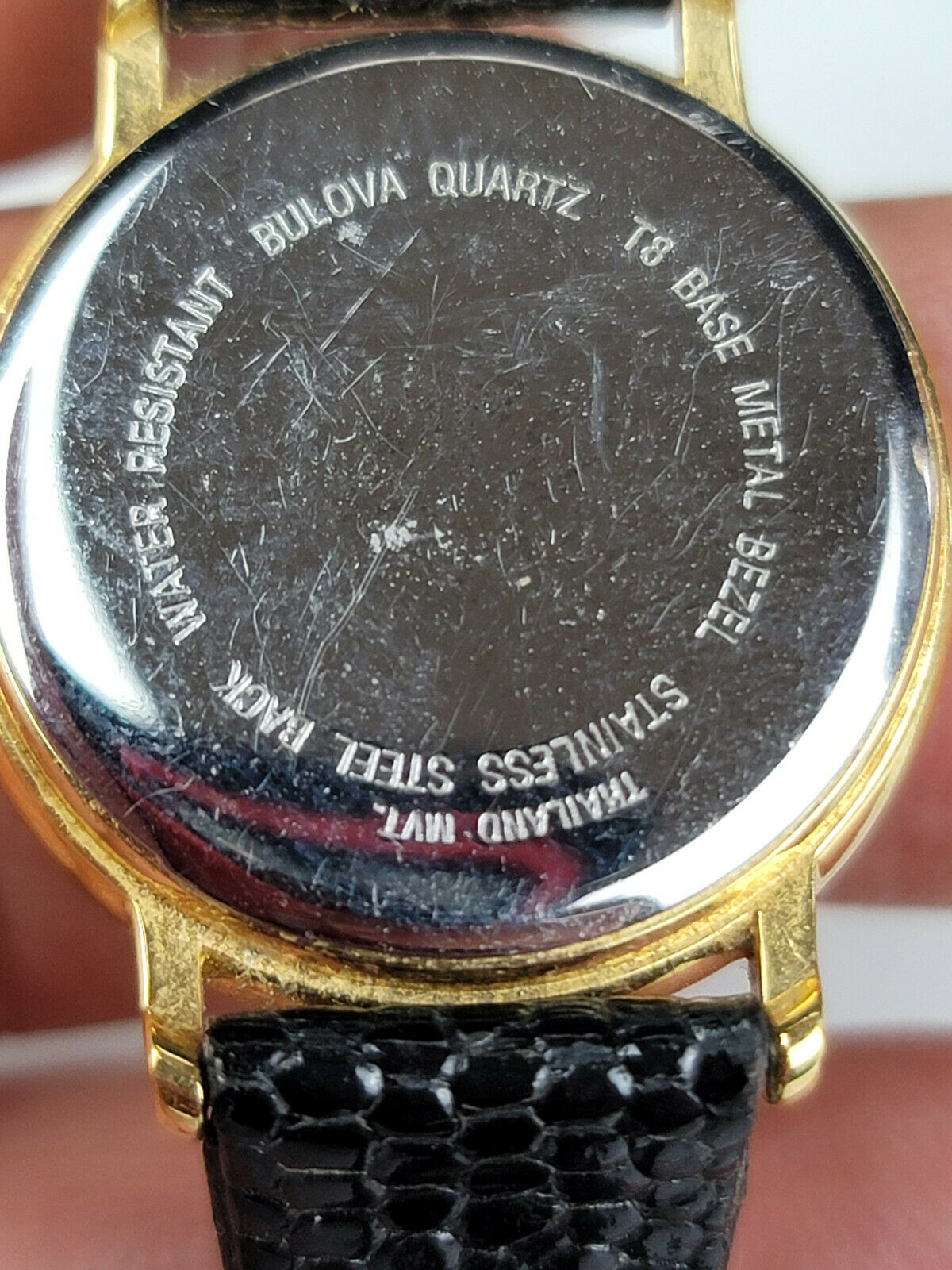 Bulova quartz t8 hot sale base metal bezel