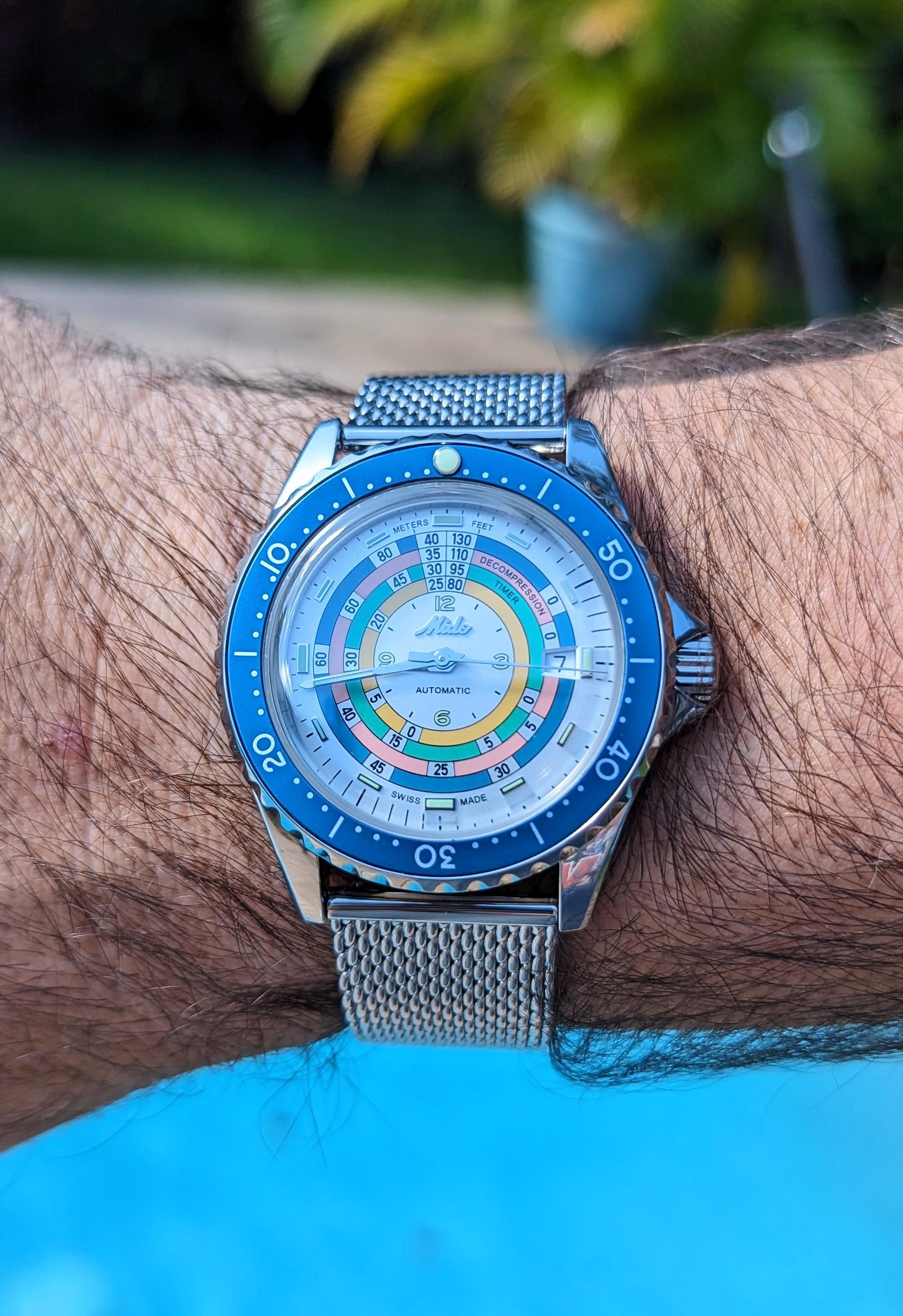 The mido ocean online star decompression timer 1961