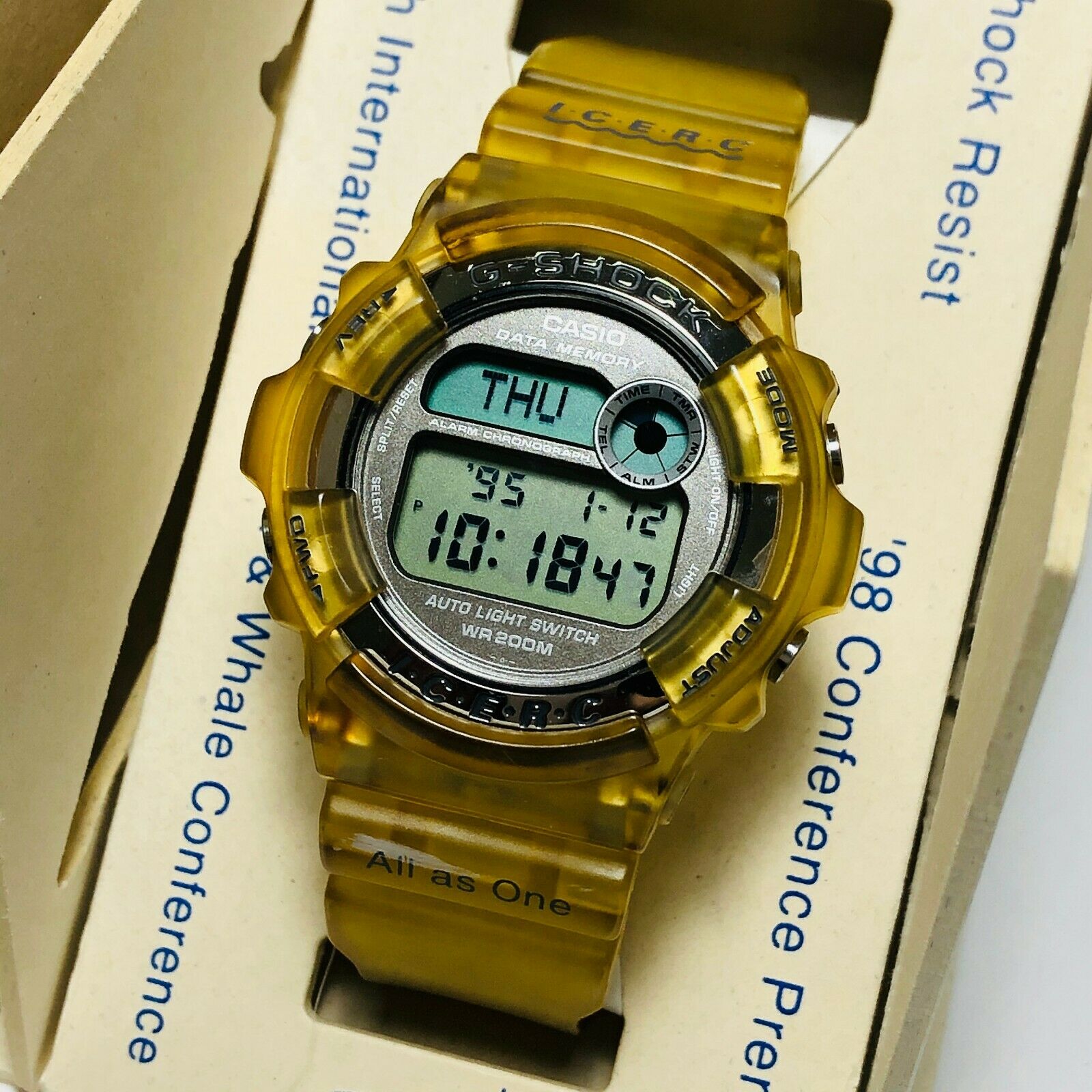 G-Shock DW-9200K I.C.E.R.C Dolphin & Whale Conference Module 1845 |  WatchCharts Marketplace