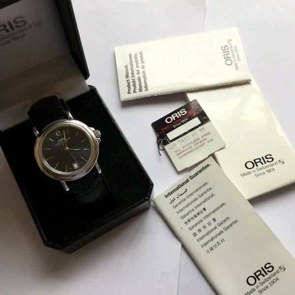 Vintage Oris Automatic Mans Watch Ref 7432 Box & Papers | WatchCharts