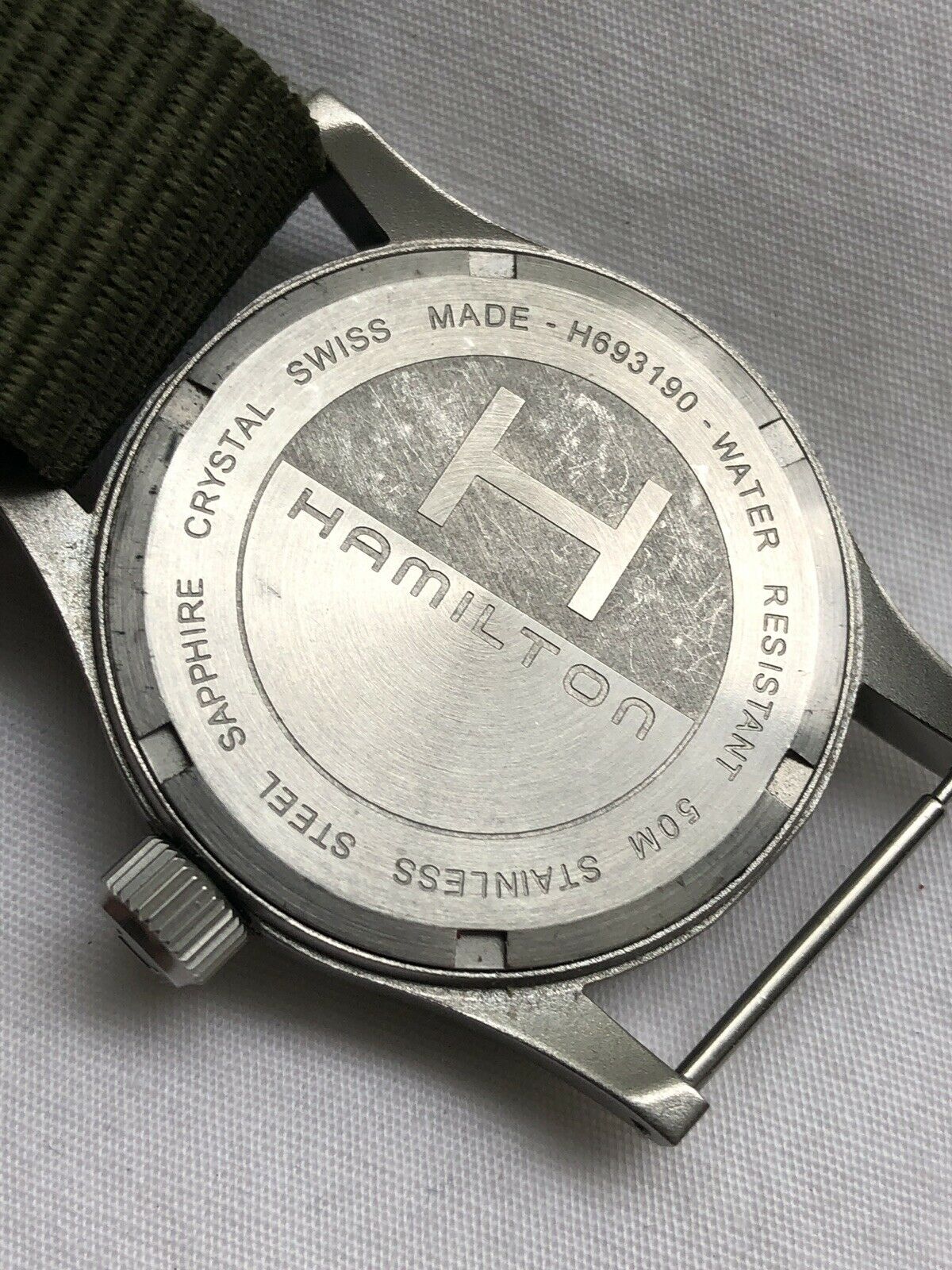 Hamilton Khaki Field Watch Mechanical 34mm Hard To Find H693190 w