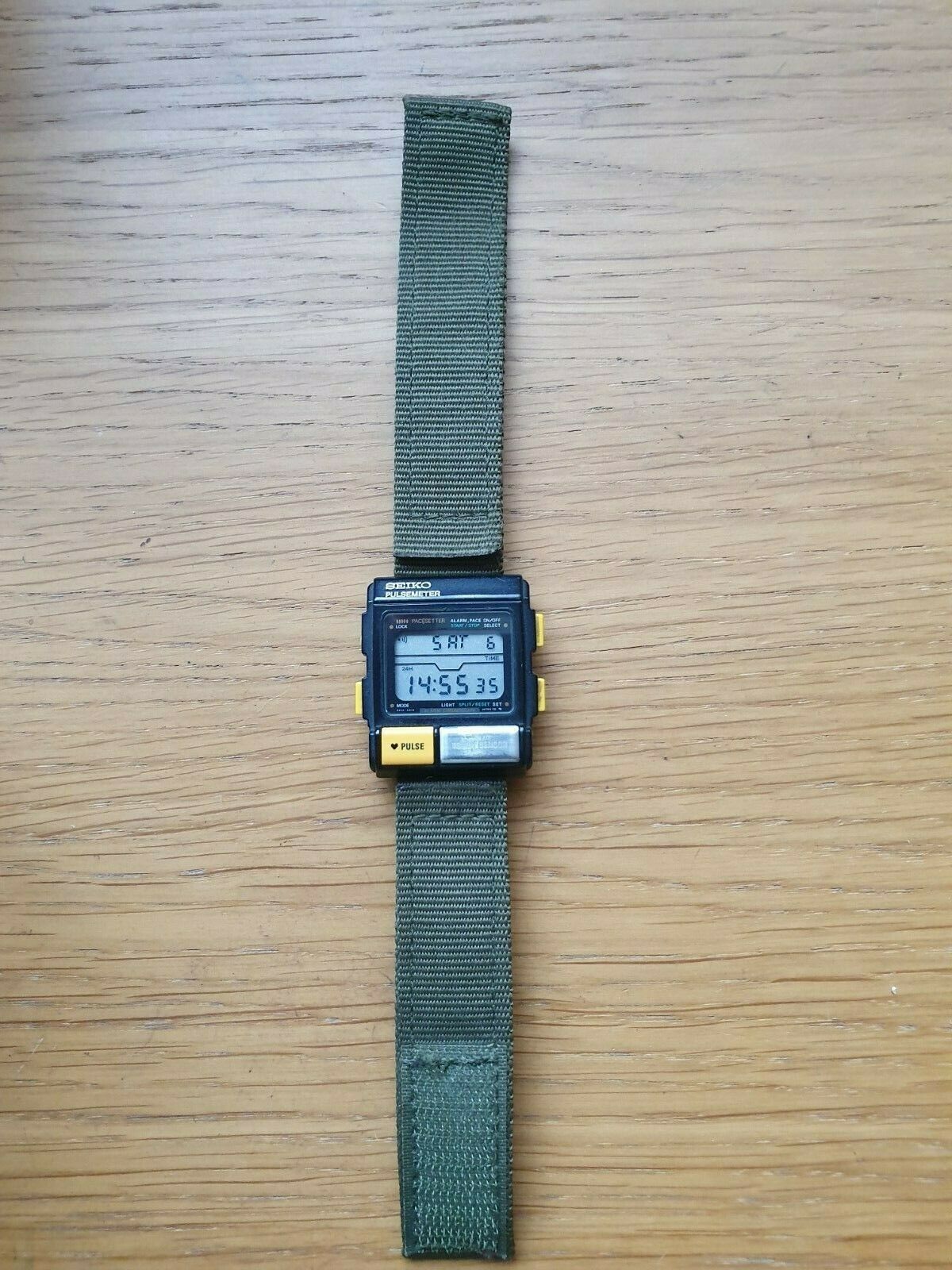 Seiko pulse meter watch colonial marine prop original fully functioning |  WatchCharts