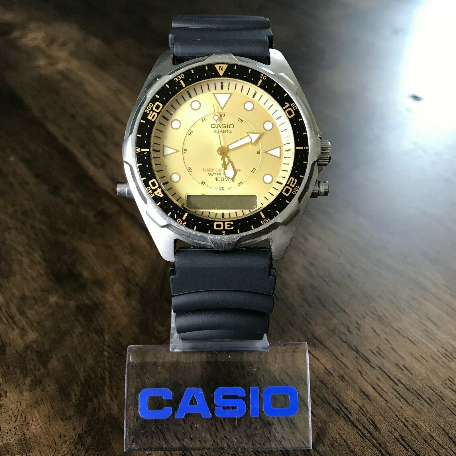 Casio AMW-320C Vintage Analog Digital || Full Review - YouTube