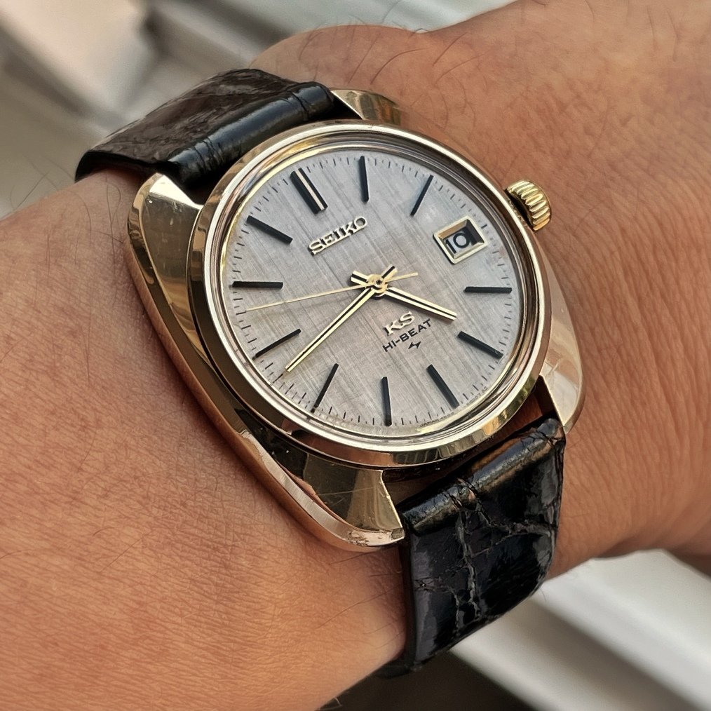 SEIKO キングセイコー　4502-8000　キャップゴールド New collection…. 1969/8 King Seiko 4502-8000 Cap Gold My first