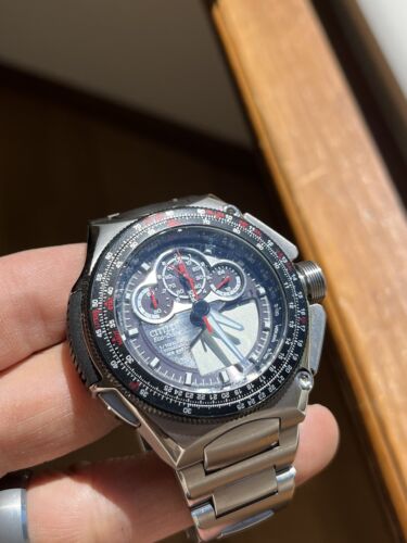 CITIZEN ECO-DRIVE PROMASTER SST U706-S053587 HST TITANIUM