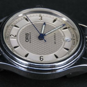 VINTAGE ORIS 7484 2824 STAINLESS STEEL SS SWISS MADE DATE AUTOMATIC MENS WATCH WatchCharts Marketplace