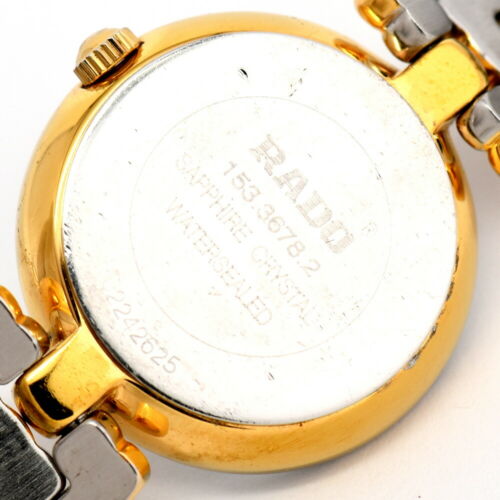 RADO 153.3678.2 レディース 美品 RADO（ラドー） フローレンス 腕時計 電池式 153.3678.2 レディース