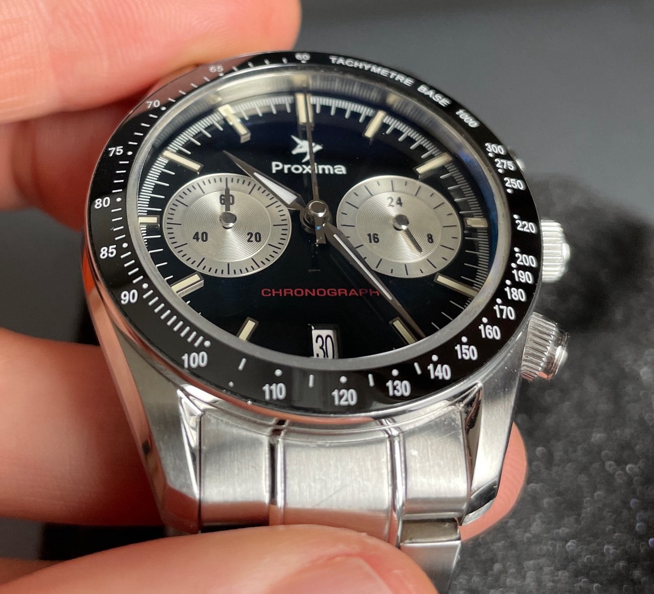 WTS] Proxima px 1692-1 Enamel dial ceramic bezel AR Sapphire BG9W