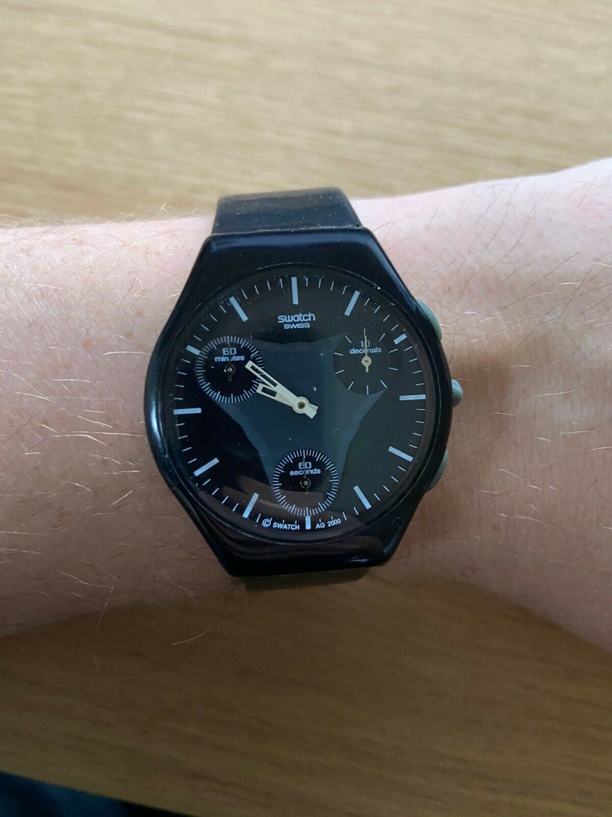 Swatch Skin Chrono SUYB100 Phenomenon | WatchCharts Marketplace
