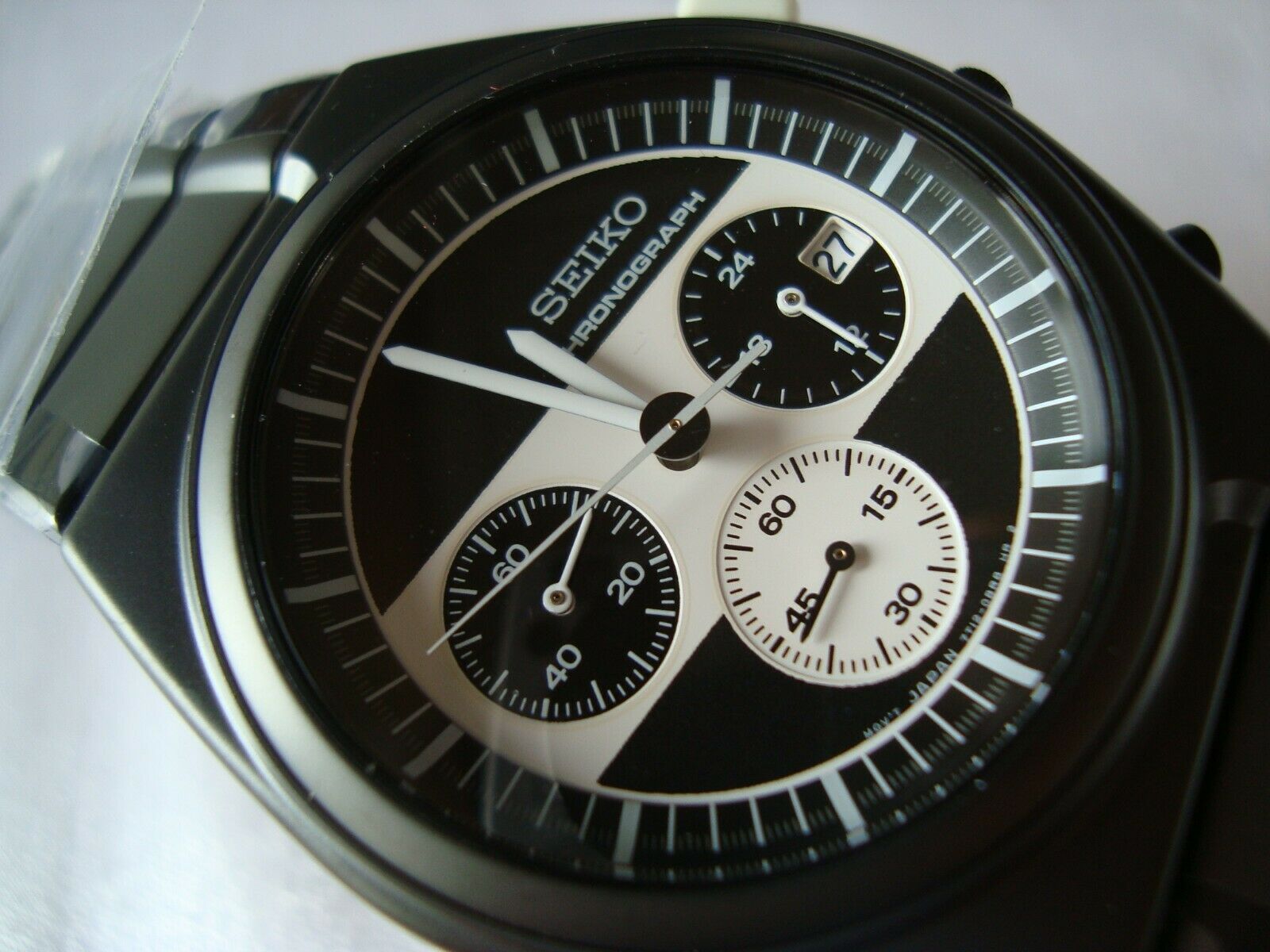 Seiko Giugiaro Design Rider's Chronograph Watch White