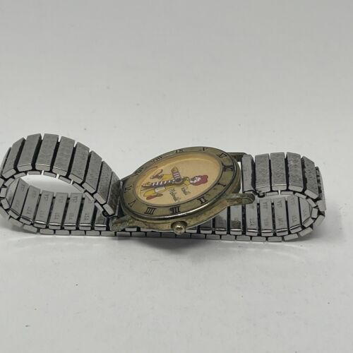 Vintage Ronald McDonald Watch Japan Movt Gold plated