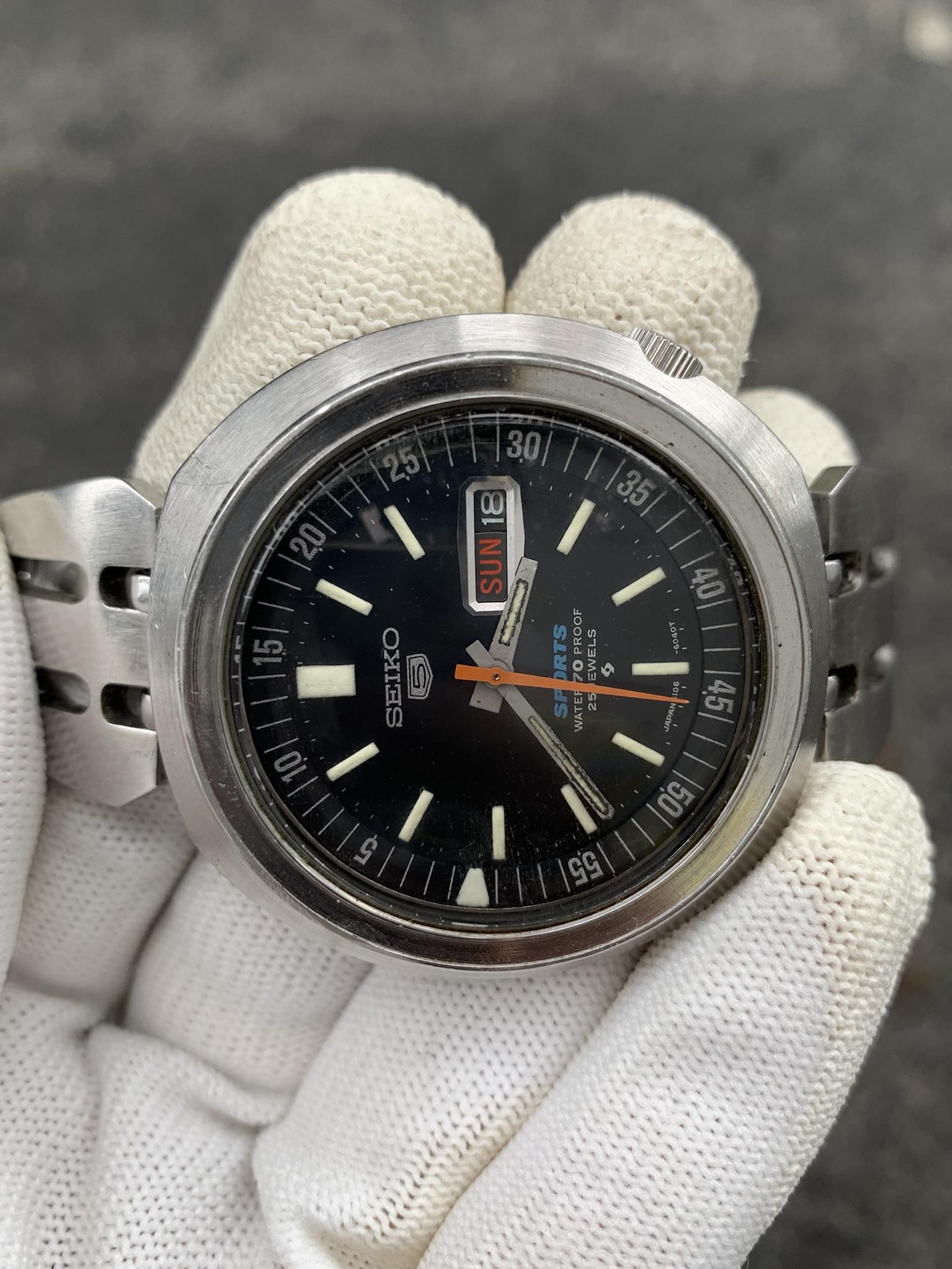 WTS] Vintage Seiko 5 Sports UFO ref 6106-6040 | WatchCharts