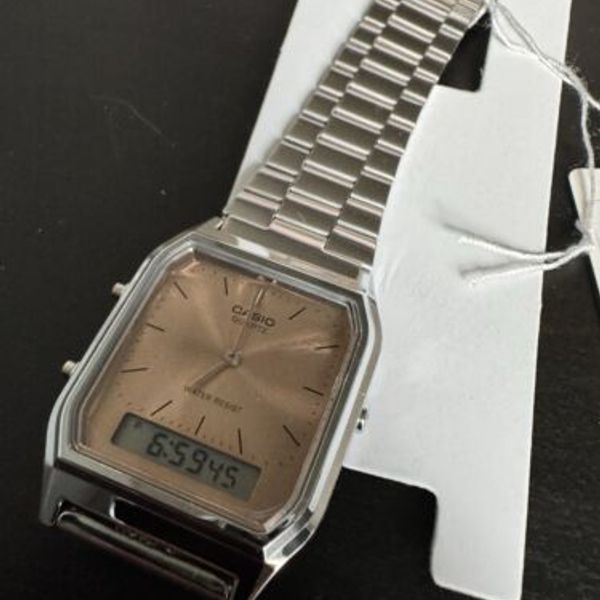 orologio cronografo unisex Casio Casio Vintage AQ-230EGG-3AEF cronografi Casio