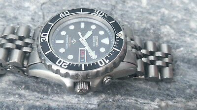 RARE SEIKO DIVER SPORTS 200 5M43 0B30 SKJ045 KINETIC AUTO QUARTZ