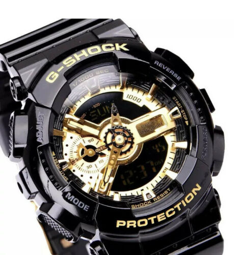 Casio G Shock Ga 110gb 1a Men S Watch Black Gold Edition New With Box Watchcharts