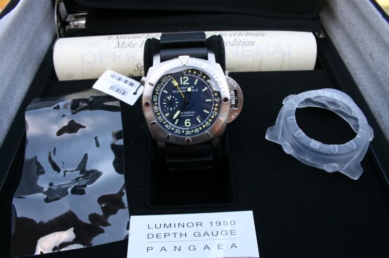 FS New Panerai PAM 307 Luminor Pangaea Mike Horn Submersible 47MM