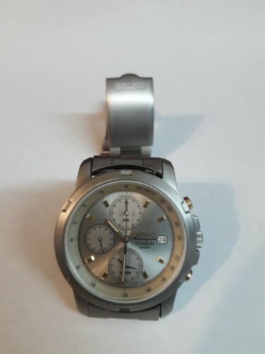 SEIKO 7T62 0BE0 TITANIUM CHRONOGRAPH ALARM. | WatchCharts Marketplace