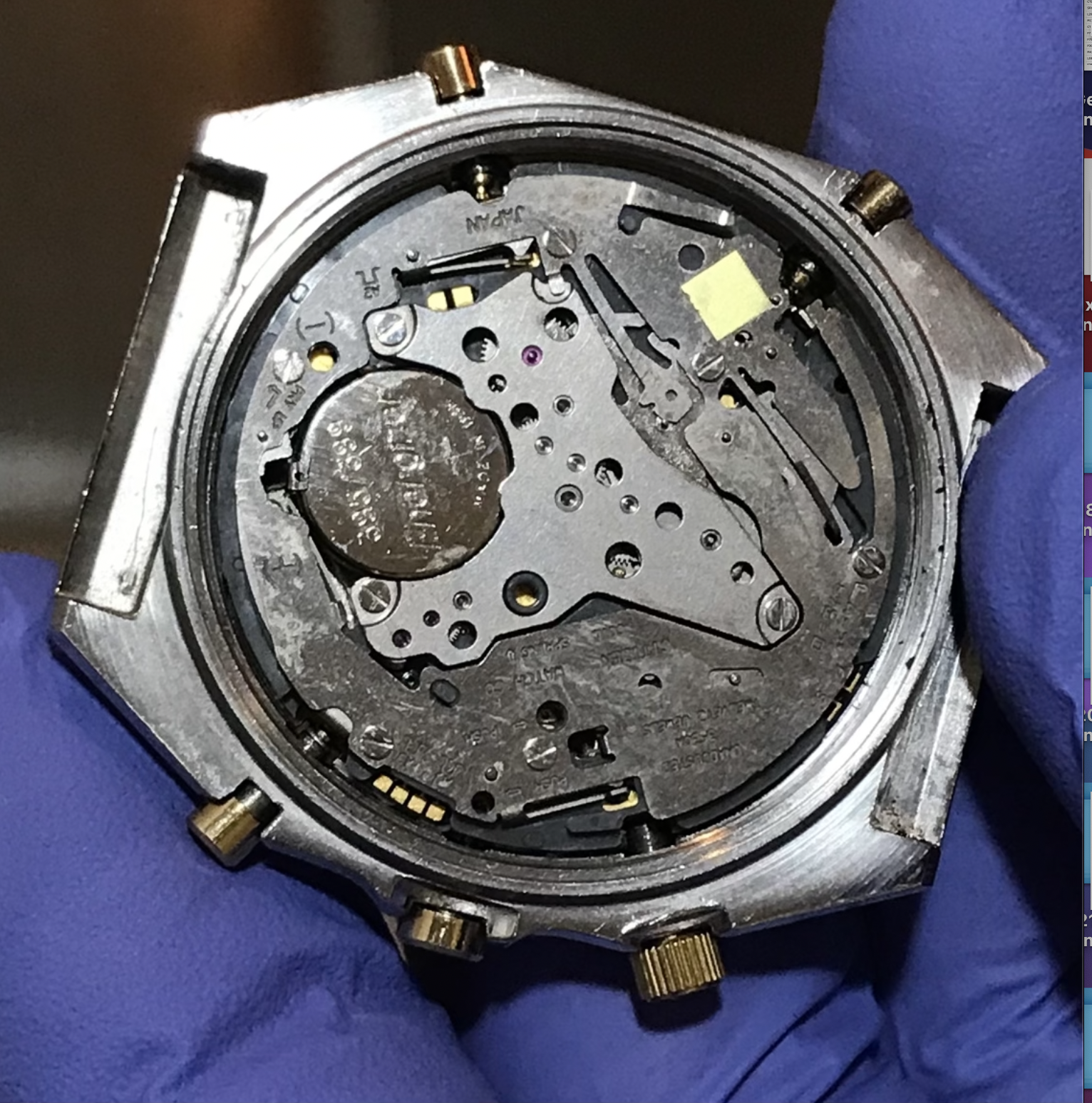 Men JAPAN Vintage Watch CITIZEN 3530-351096. Alarm. Chronograph