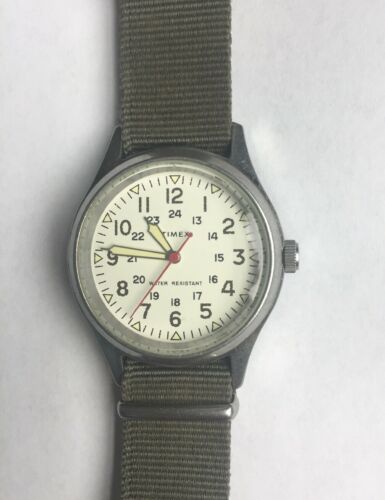 Timex for J. Crew Vintage Field Army Military Watch 36mm