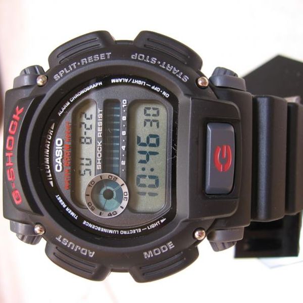 Cinturino Originale Casio G-Shock Nero - Compatibile DW-5900, DW-9052, DW-5600, GW-6900, DW-6900, G-6900