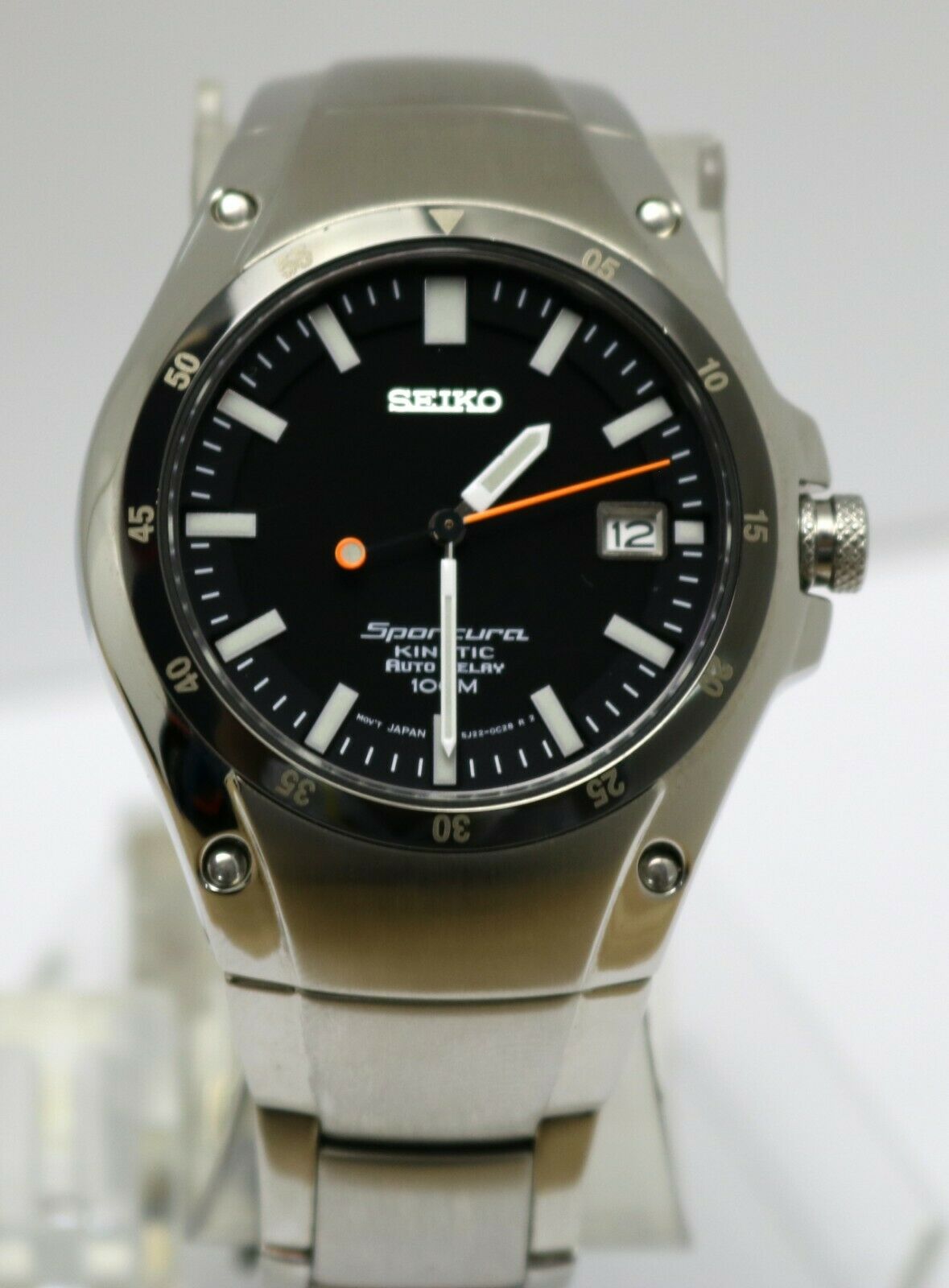 Seiko sportura best sale kinetic auto relay