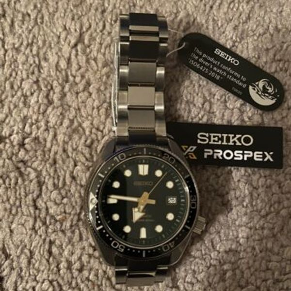 New Seiko Prospex Green Dial 200M Divers Automatic SPB105 | WatchCharts ...