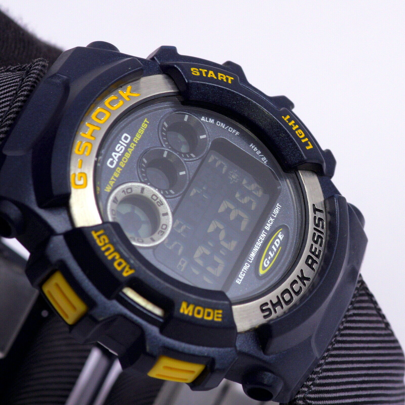 CASIO G-SHOCK GL-110 [2261] G-Lide Resin bezel / nylon strup works 