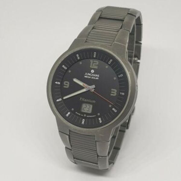 Junghans Mega Titanium W615 Funkuhr Solar Uhr 034/2301.44 WatchCharts
