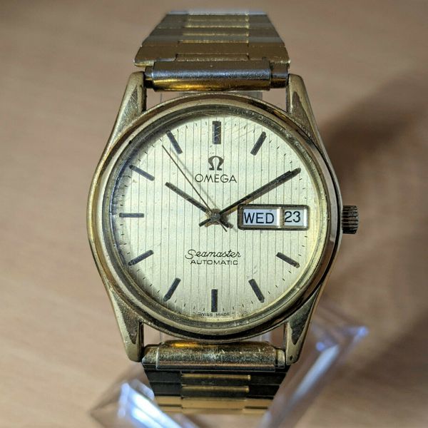 Vintage Omega Seamaster Automatic Day Date ST 166.0264 34mm Cal 1020