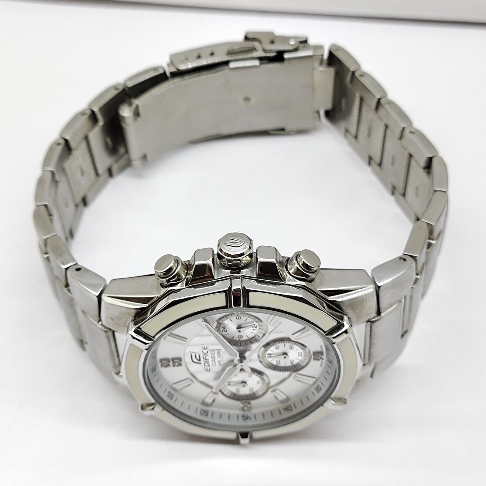 Casio Edifice EF-551D-7AVDF(ED405) Chronograph Stainless