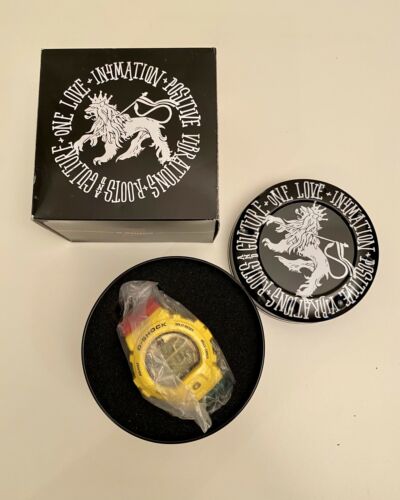 In4mation x Casio G-Shock GLX-6900XA-9JR One Love Rasta yellow