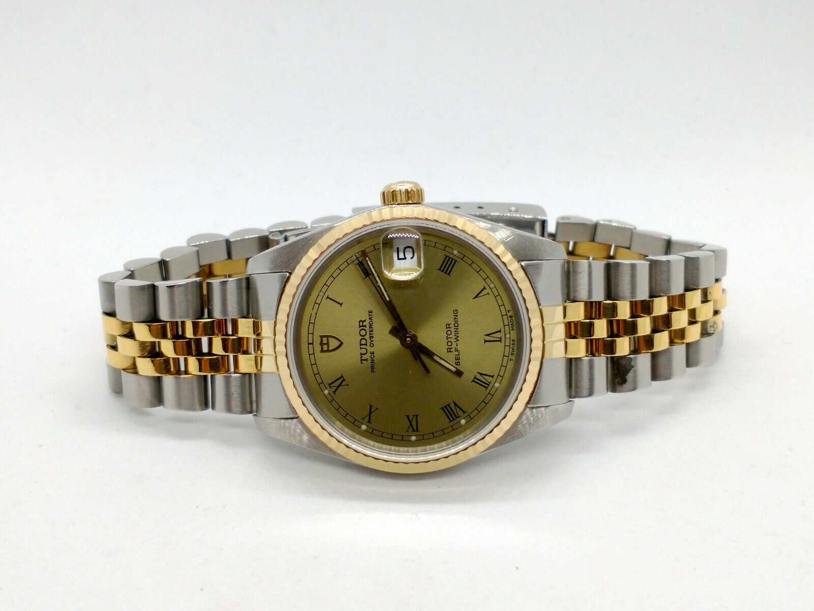 Tudor by Rolex Prince Oysterdate 32mm Datejust Style Watch Model 72033 ...