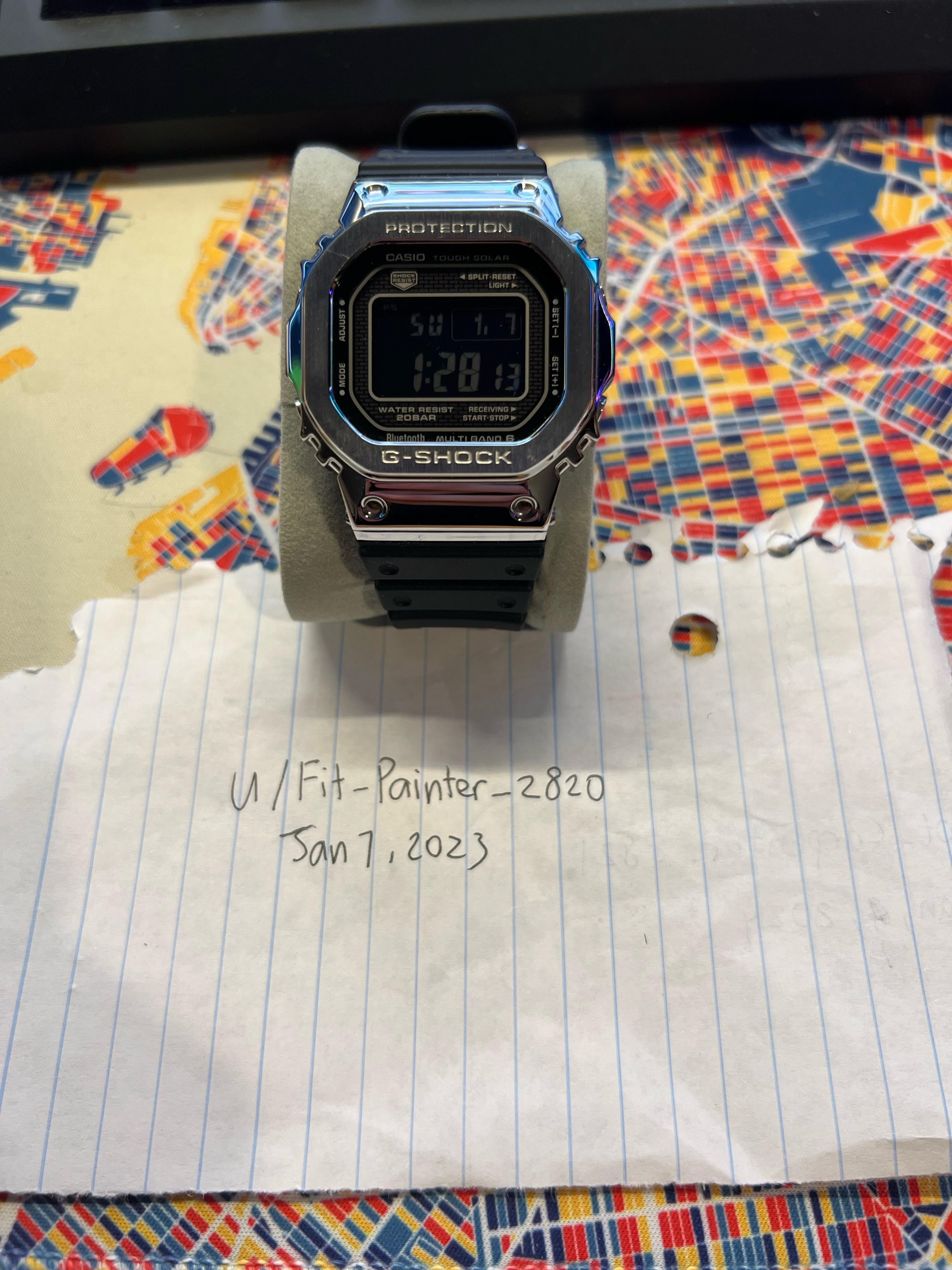 WTS] CASIO G-Shock Connected GMW-B5000-1JF | WatchCharts Marketplace
