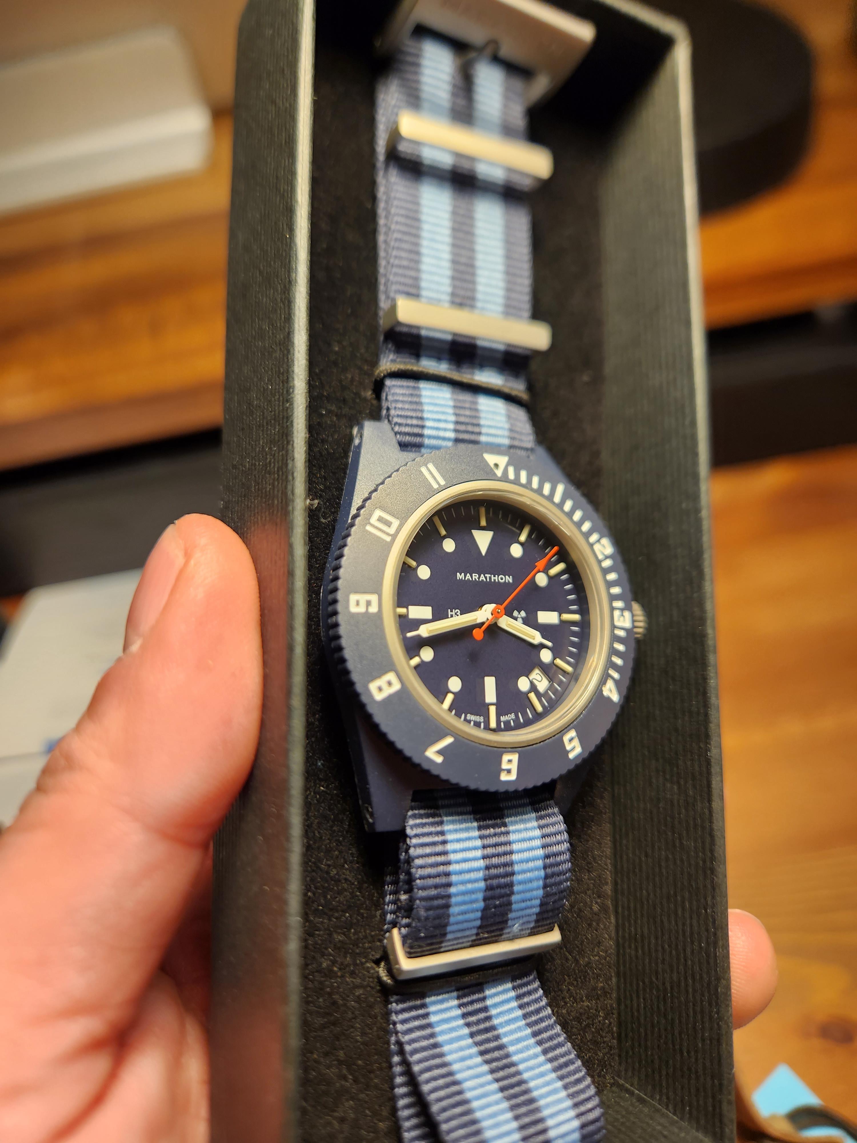 WTS] Marathon Watch Company™ X J.Crew Pilot's Navigator with Date