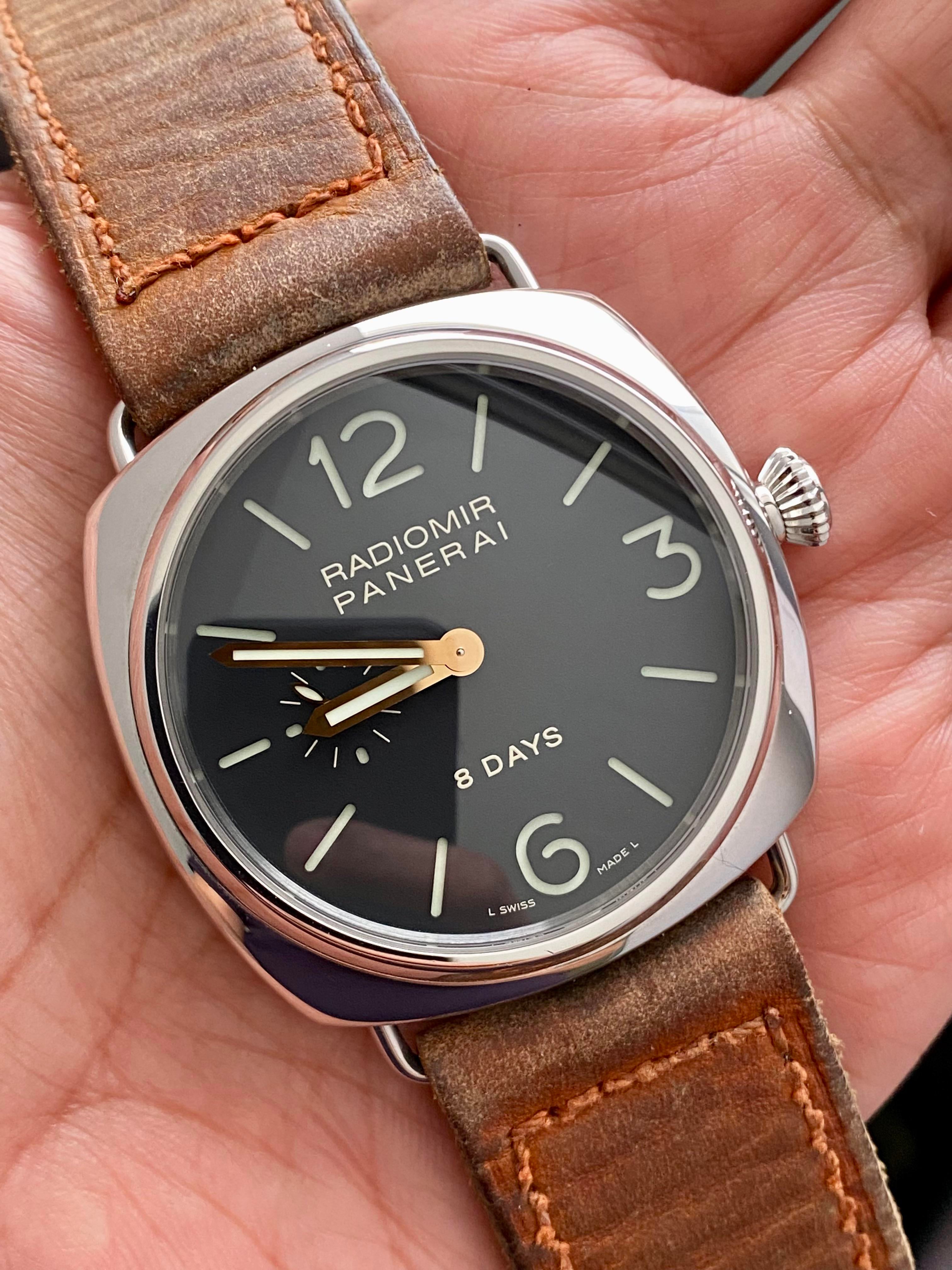 WTS Panerai PAM 190 Radiomir 8 Days 45mm JLC Movement